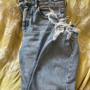 Top shop straight leg ankle Jean